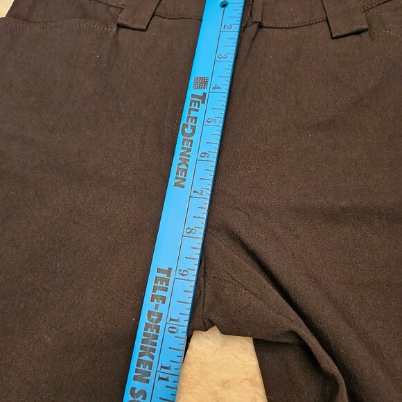 89th Madison Women's Black Capri Pants Size: 8 - Picture 5 of 8